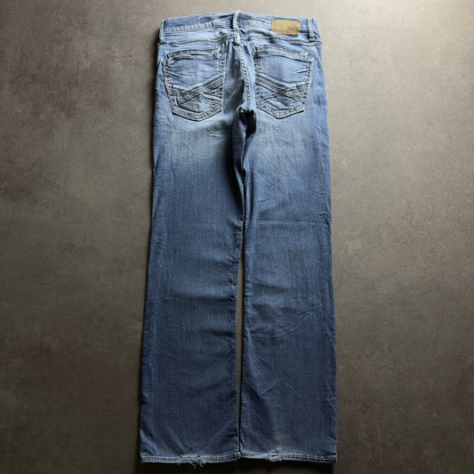 Y2K BASIC BOOTCUT JEANS (Größe M)