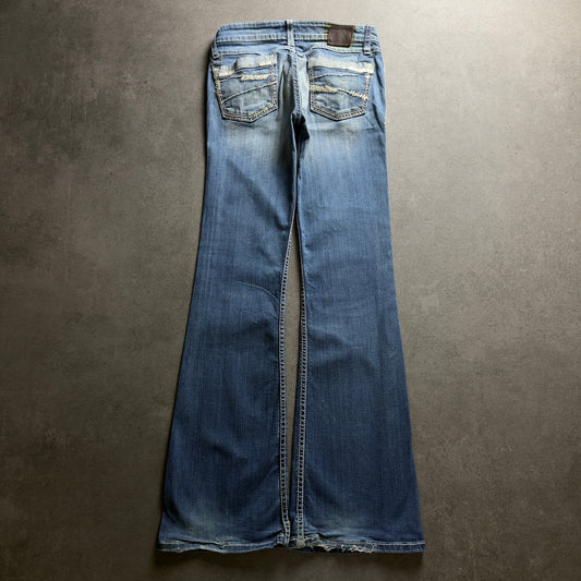 Y2K BASIC BOOTCUT JEANS (Größe S)