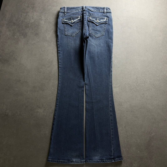 Y2K BASIC BOOTCUT JEANS (Größe S)