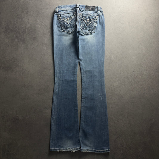 Y2K MISS ME BOOTCUT JEANS (S)