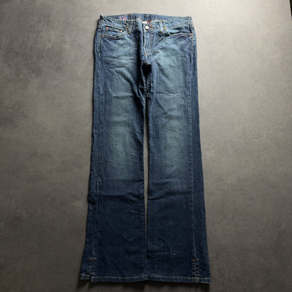 Y2K BASIC BOOTCUT JEANS (Größe S)