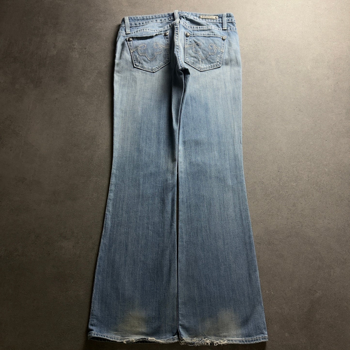Y2K BASIC BOOTCUT JEANS (Größe M)