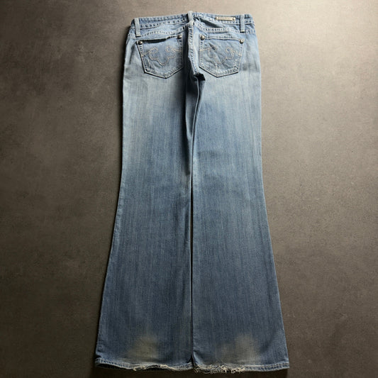 Y2K BASIC BOOTCUT JEANS (Größe M)