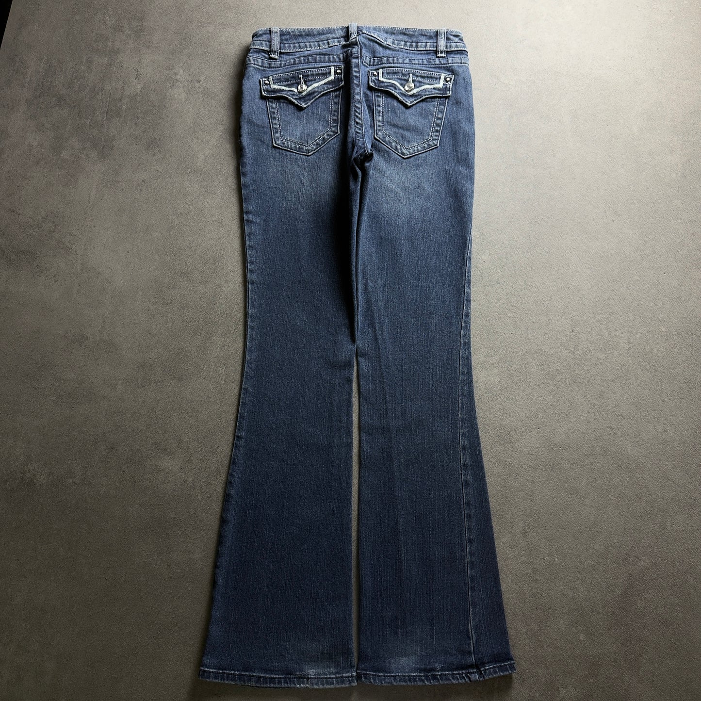 Y2K BASIC BOOTCUT JEANS (Größe S)