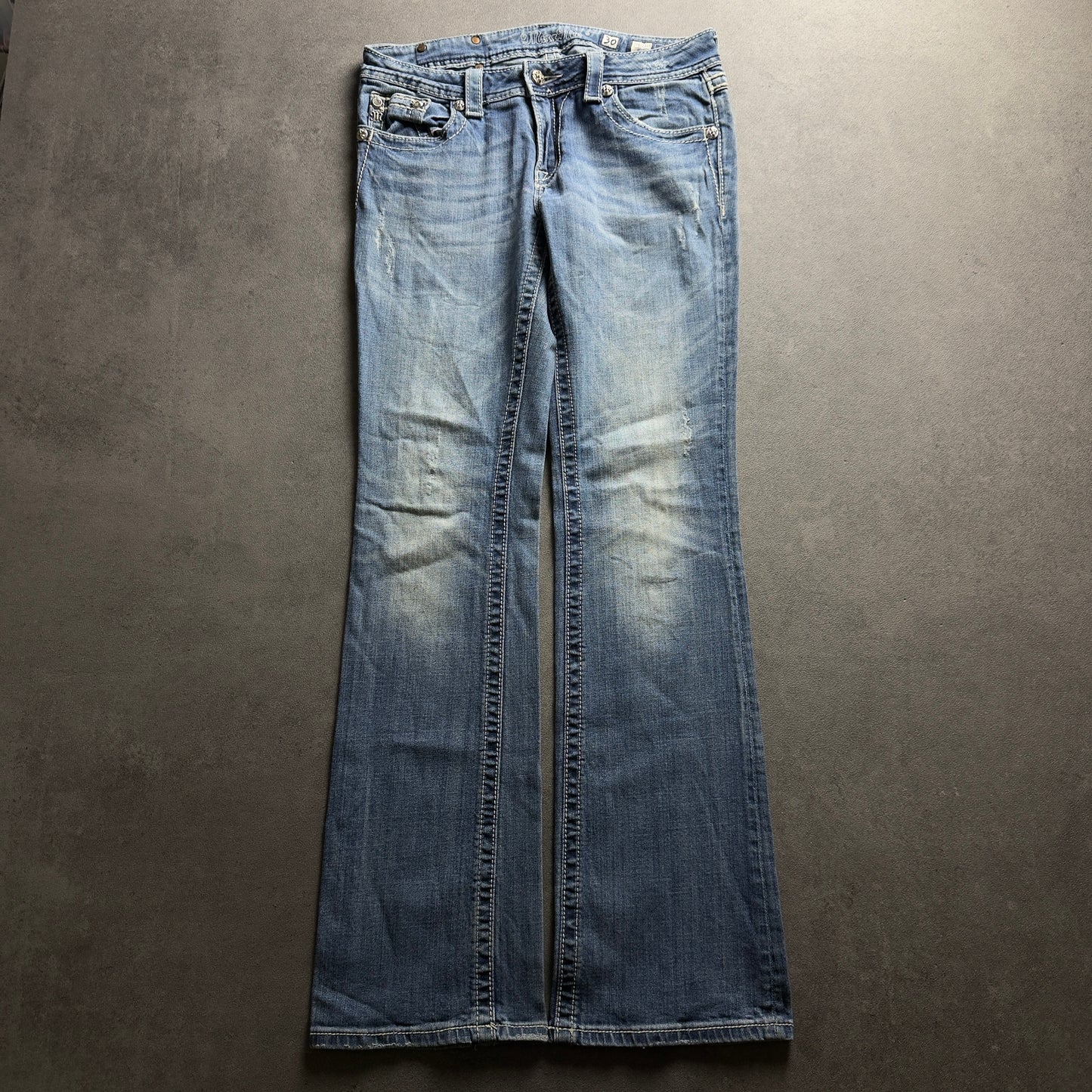 Y2K MISS ME BOOTCUT JEANS (M)