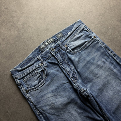 Y2K BASIC BOOTCUT JEANS (Größe M)