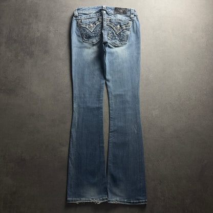 Y2K MISS ME BOOTCUT JEANS (S)