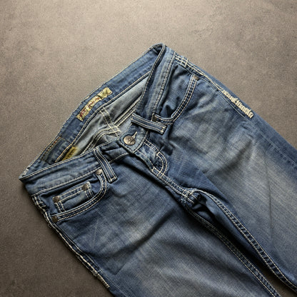 Y2K BASIC BOOTCUT JEANS (Größe S)