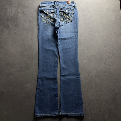 Y2K BASIC BOOTCUT JEANS (Größe XS)