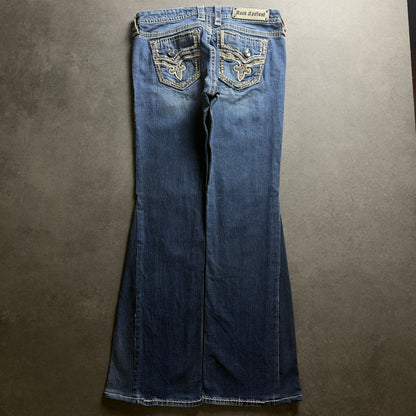 ROCK REVIVAL BOOTCUT JEANS (Größe M)