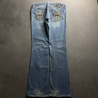 Y2K MISS ME BOOTCUT JEANS (M)