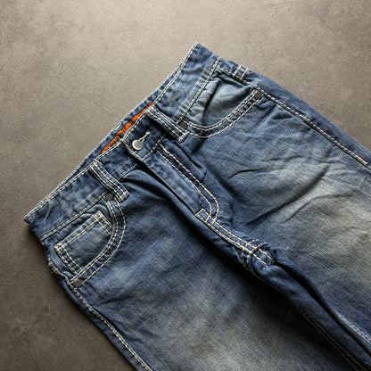 Y2K BASIC BOOTCUT JEANS (Größe XXS)
