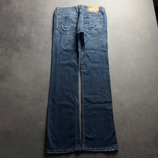 Y2K BASIC BOOTCUT JEANS (Größe S)